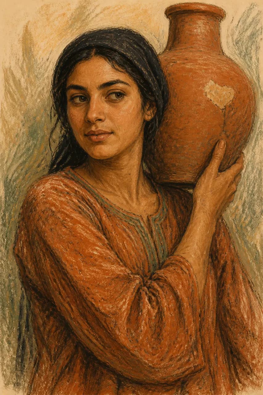 بنت وقدرة فخار