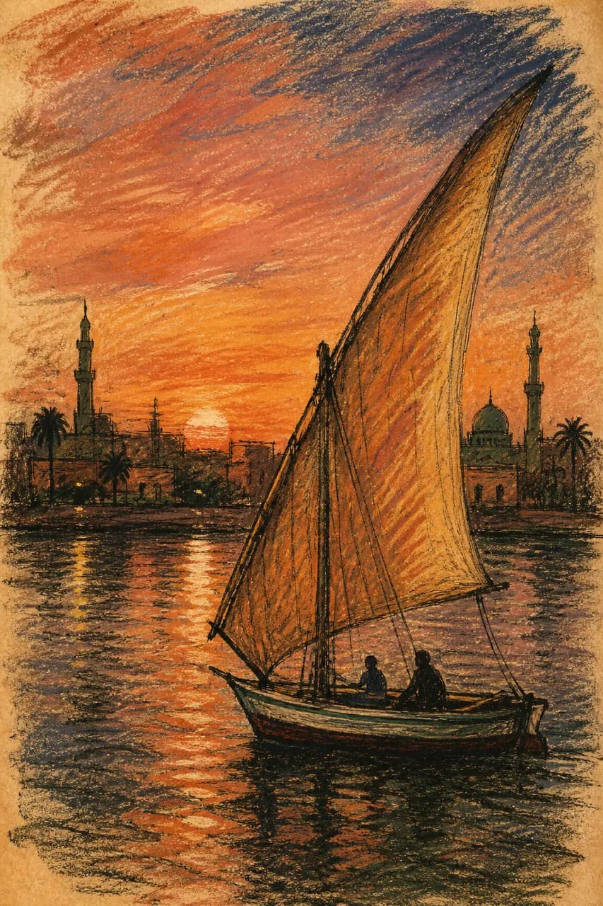 فلوكة على المغرب